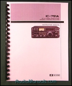 Icom IC-751A Instruction manual - Click Image to Close